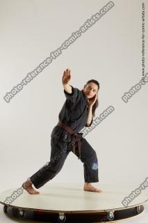 Ronda Kimono Fighting Pose